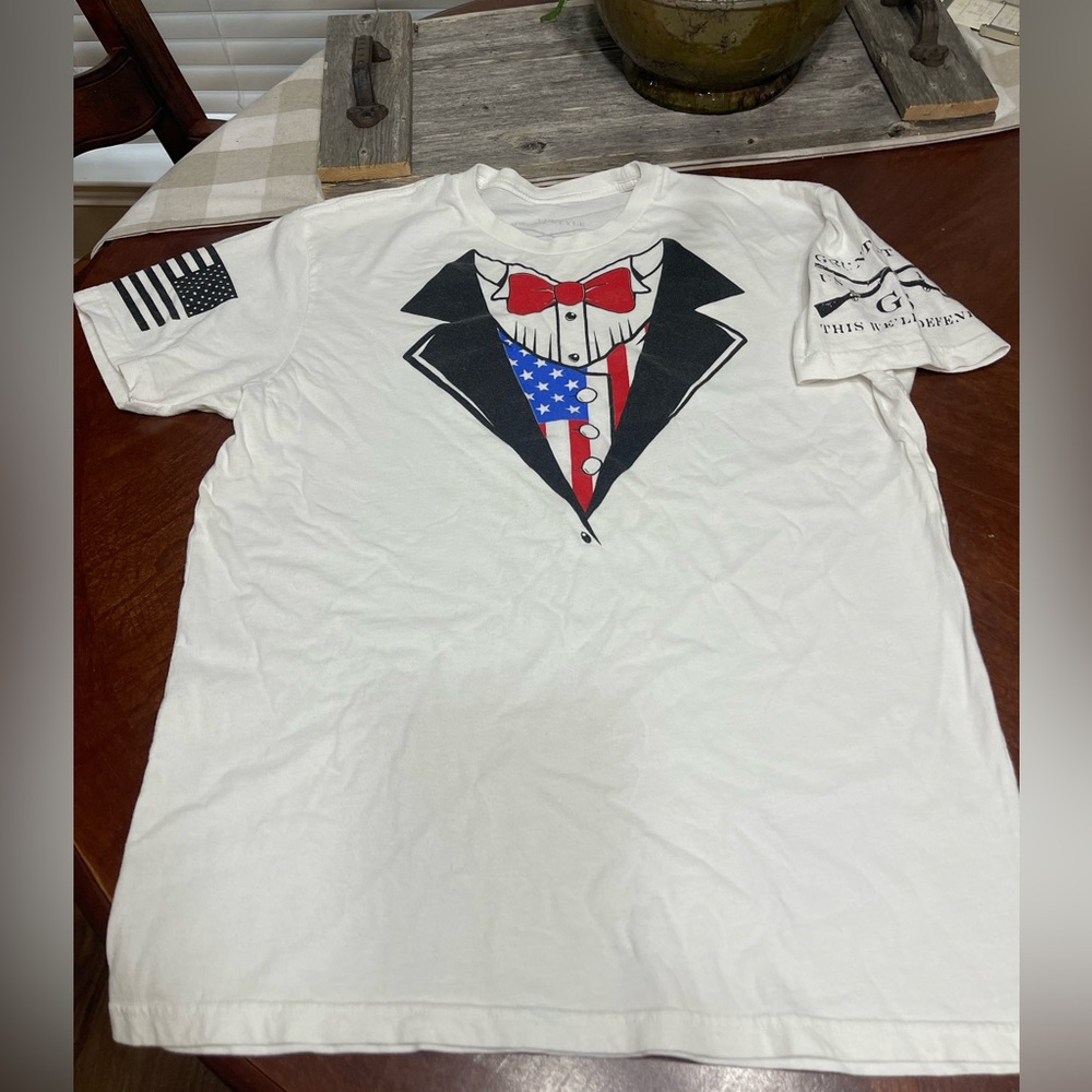 Grunt Style military  Tuxedo T Shirt USA